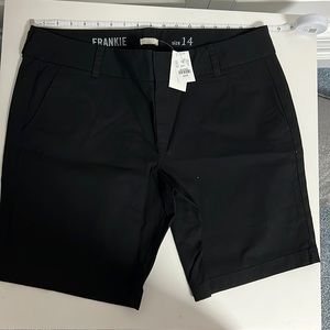 NWT Black J. Crew Shorts